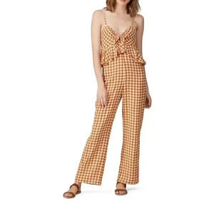 SAYLOR Gingham Jumpsuit